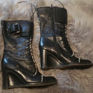Wedge boots